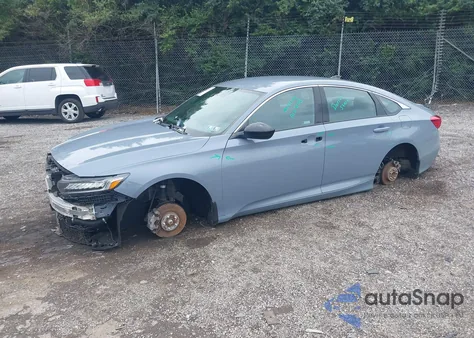 2022 Honda Accord Sport from USA, damaged, VIN 1HGCV1F37NA032582